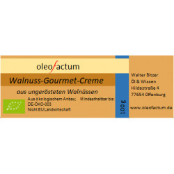 Bio Gourmet Creme - Walnuss 100 g